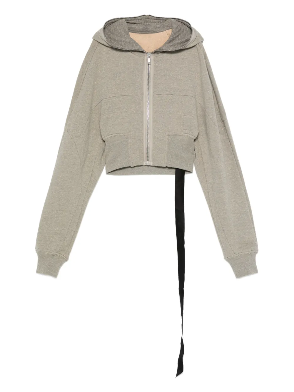 Rick Owens DRKSHDW zip-fastening hoodie | Grey | Image 1