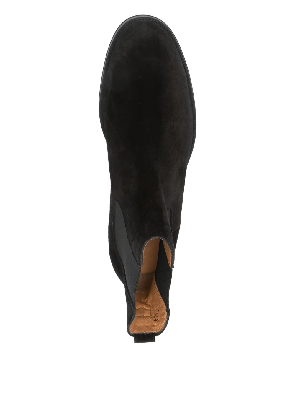 Tod's elastic-panel suede chelsea boots Black