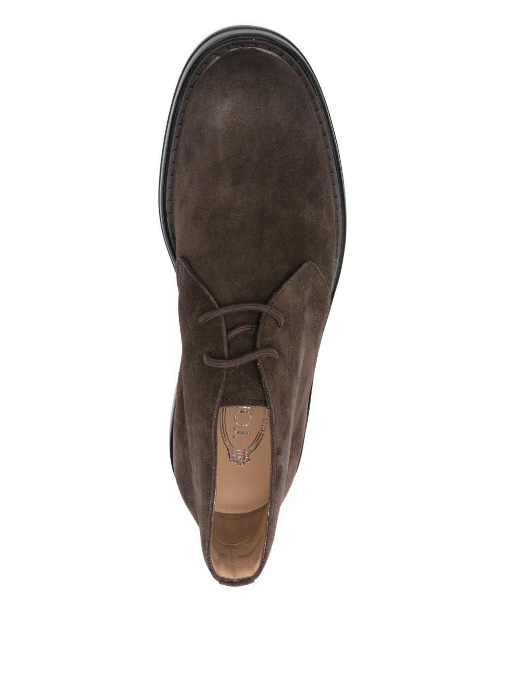 Tod's suede lace-up desert boots Bruin