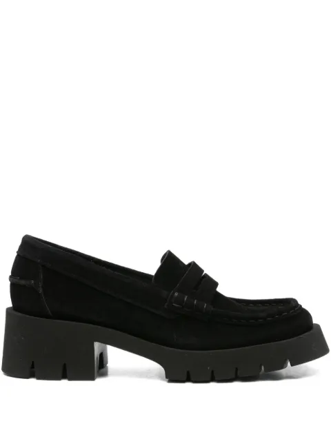 Pedro Garcia penny-strap heeled loafers