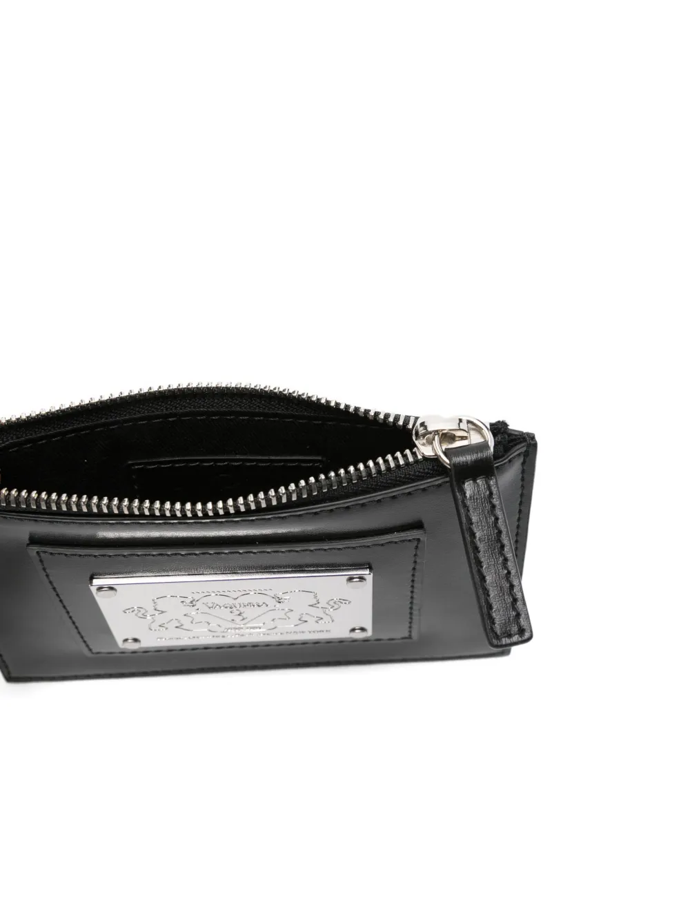 Vaquera Zip-fastening Chain Wallet In Black
