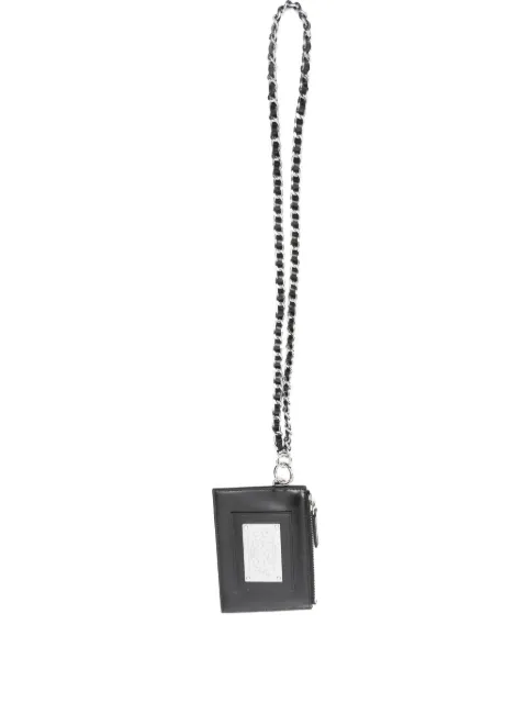 Vaquera zip-fastening chain wallet