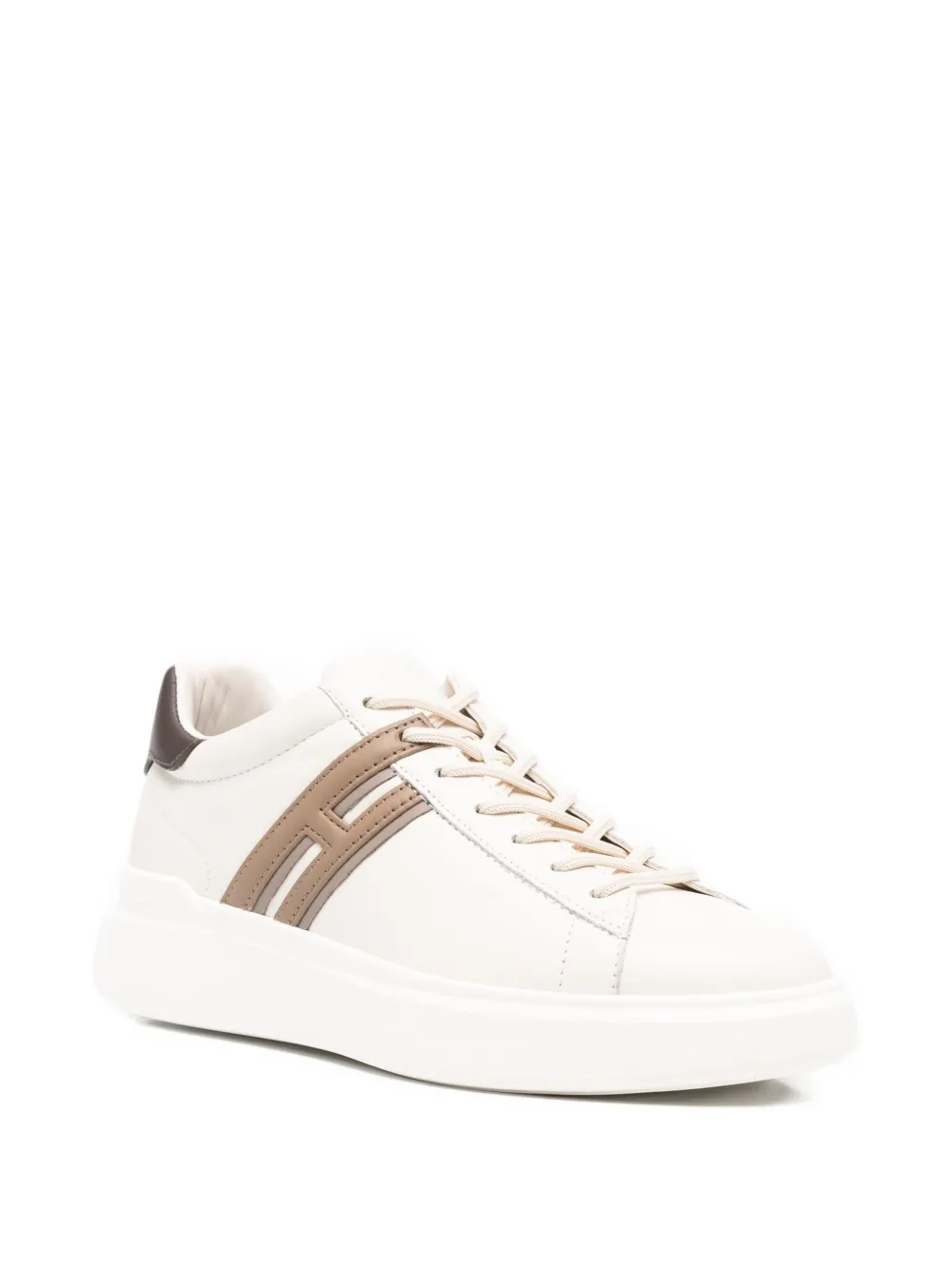 Hogan H580 leather sneakers Neutrals
