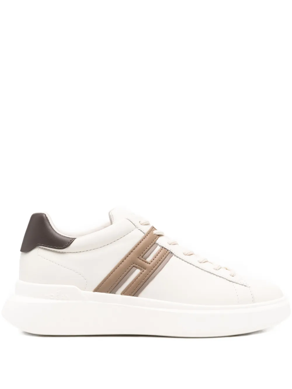Hogan H580 leather sneakers Neutrals