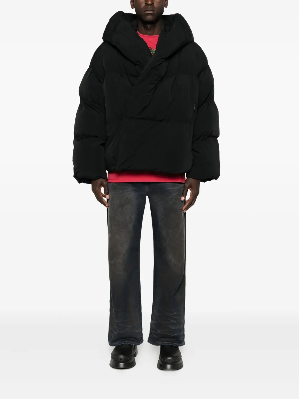 Diesel hooded puffer jacket | Down Jackets | Image 2