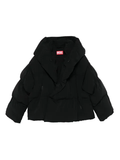 Diesel hooded puffer jacket