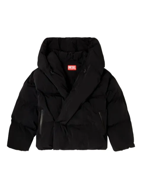 Diesel hooded puffer jacket