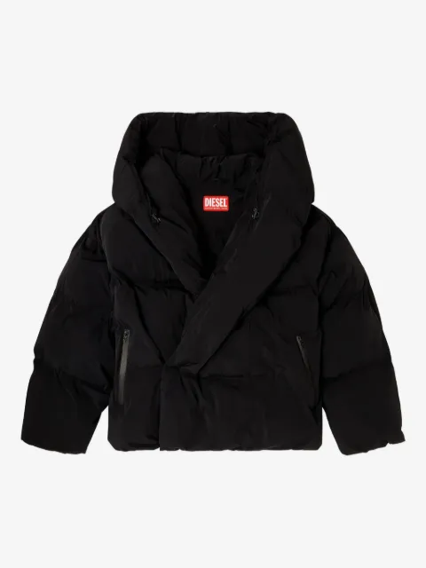 Diesel пуховик с капюшоном
