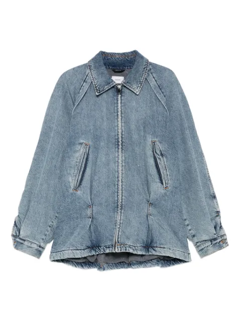 Haikure June zip-front denim jacket