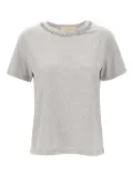 kaos crystal-embellished crew-neck T-shirt - Grey
