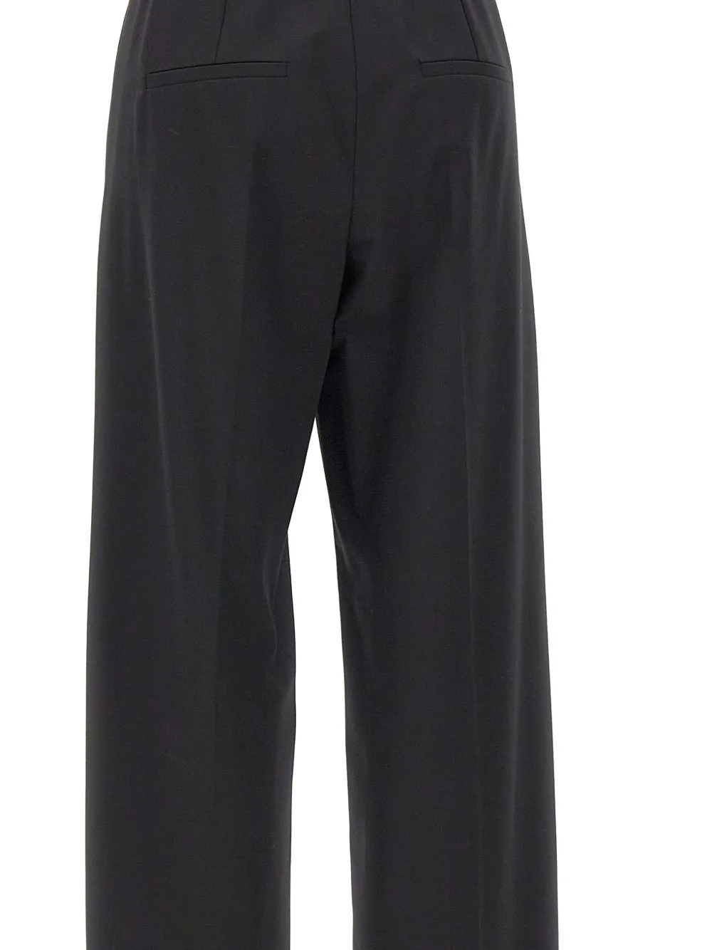 Marella pleated trousers Zwart