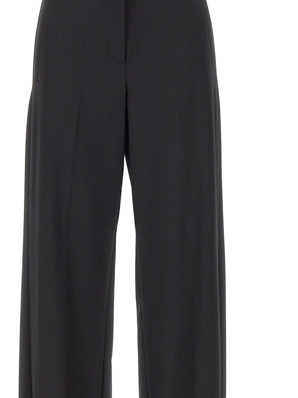 Marella pleated trousers Zwart