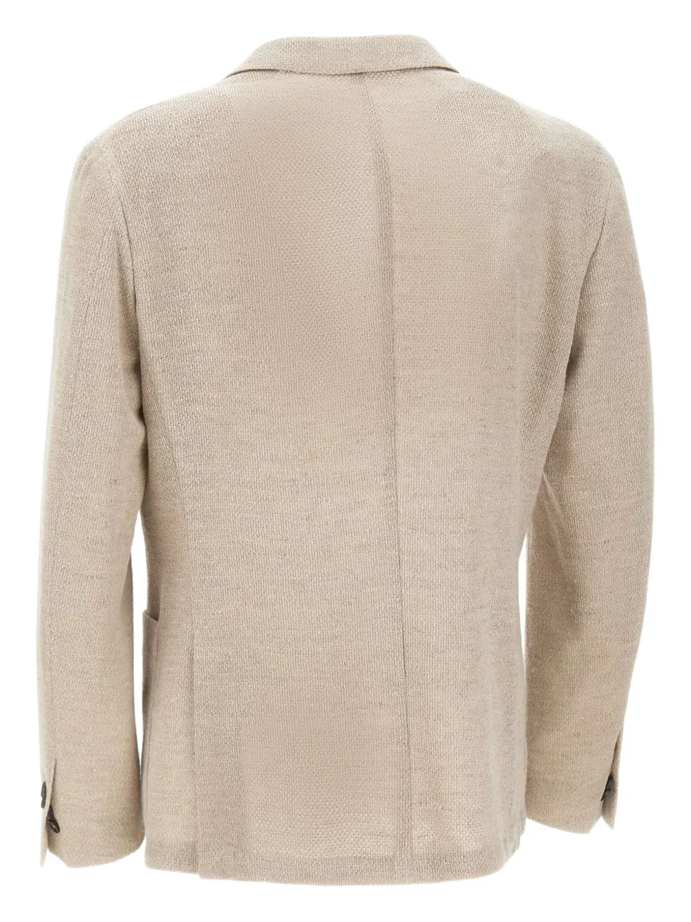 Corneliani notched-lapel blazer Beige