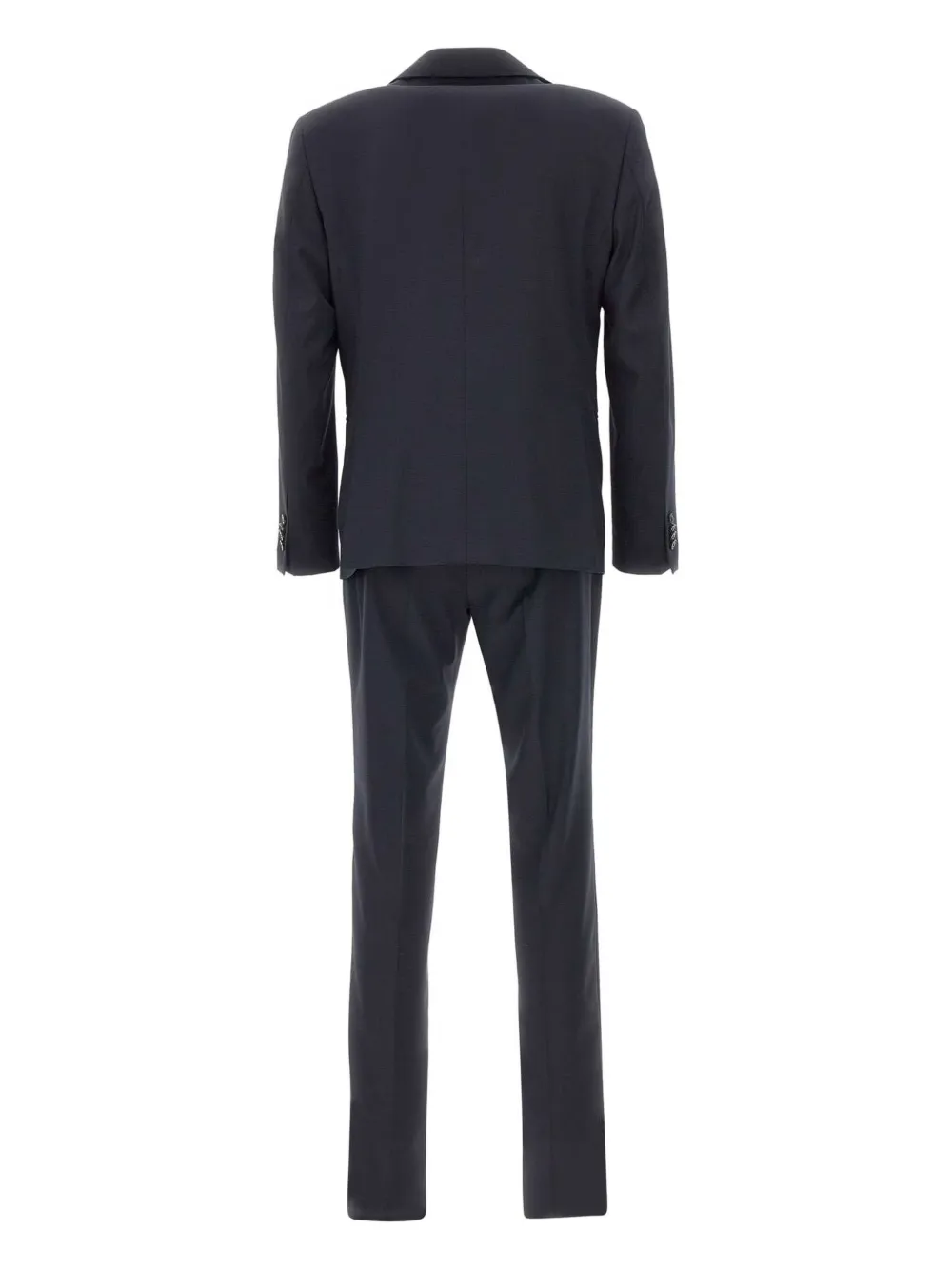 Manuel Ritz notched-lapel single-breasted suit Blauw