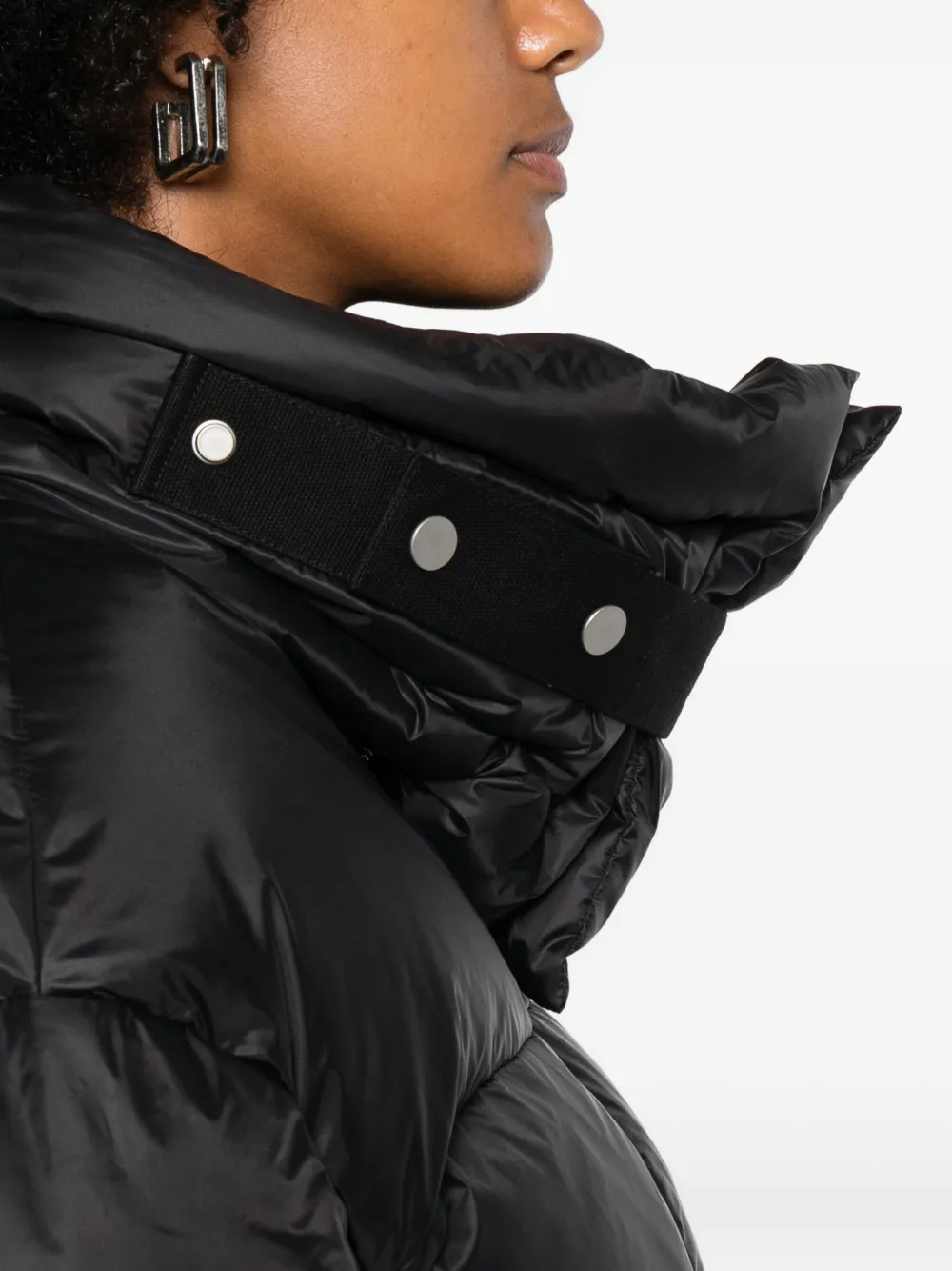 Mordecai Stand-collar Puffer Jacket In Black