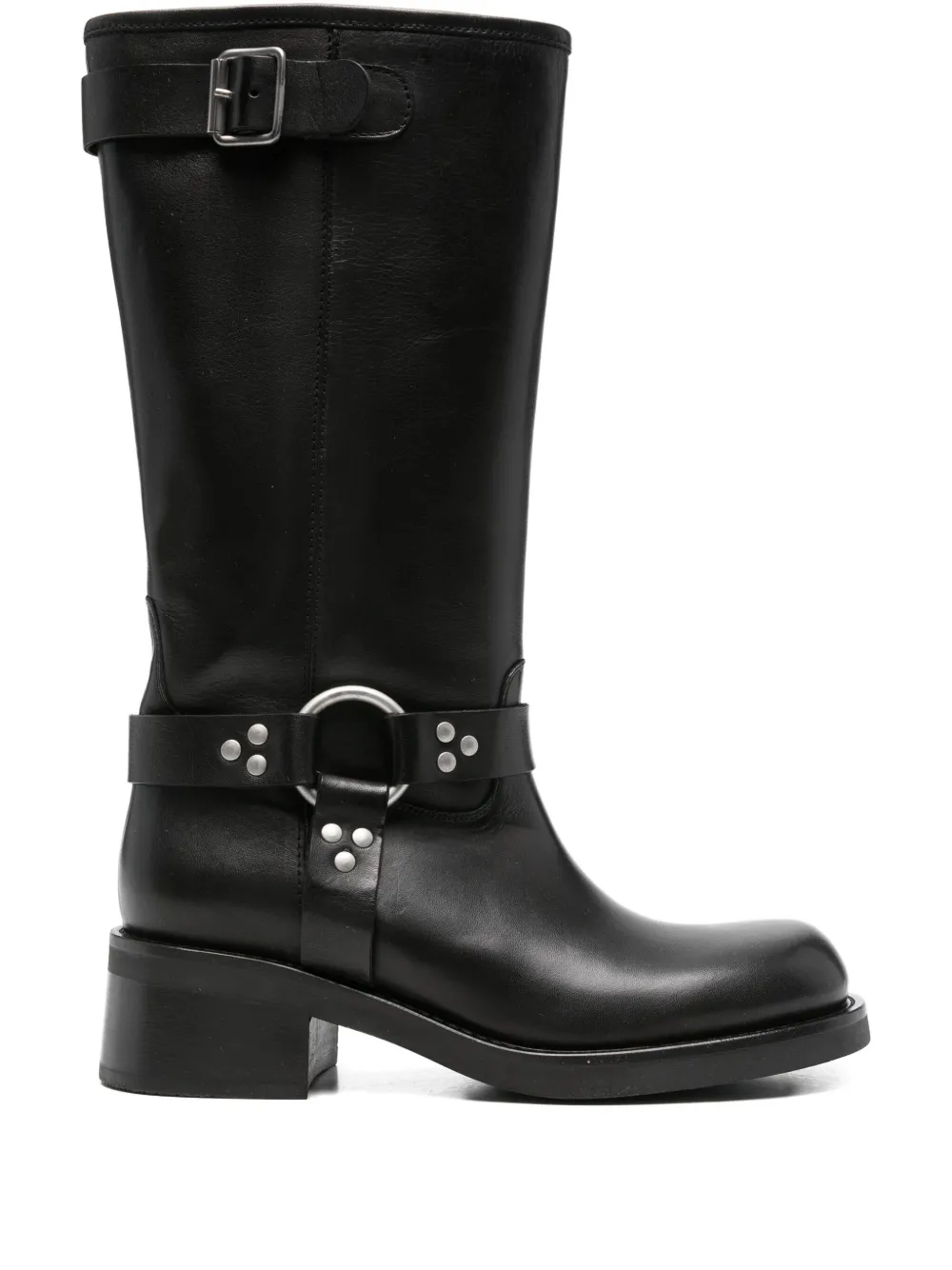 P.A.R.O.S.H. buckle-strap studded boots Black