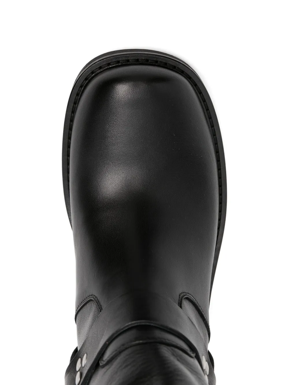 P.A.R.O.S.H. buckle-strap leather boots Black
