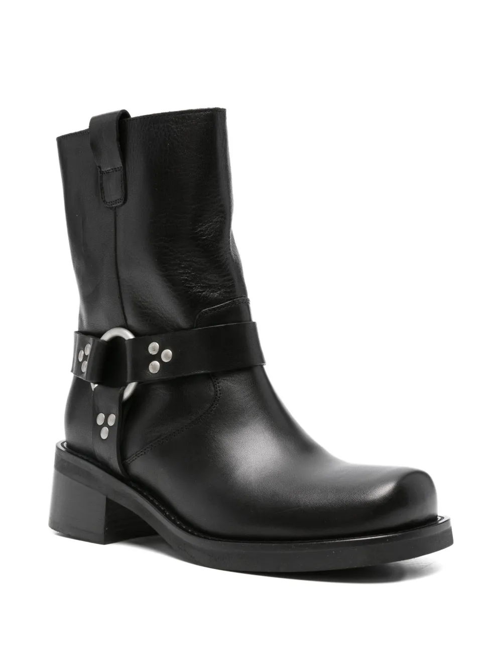 P.A.R.O.S.H. buckle-strap leather boots Black