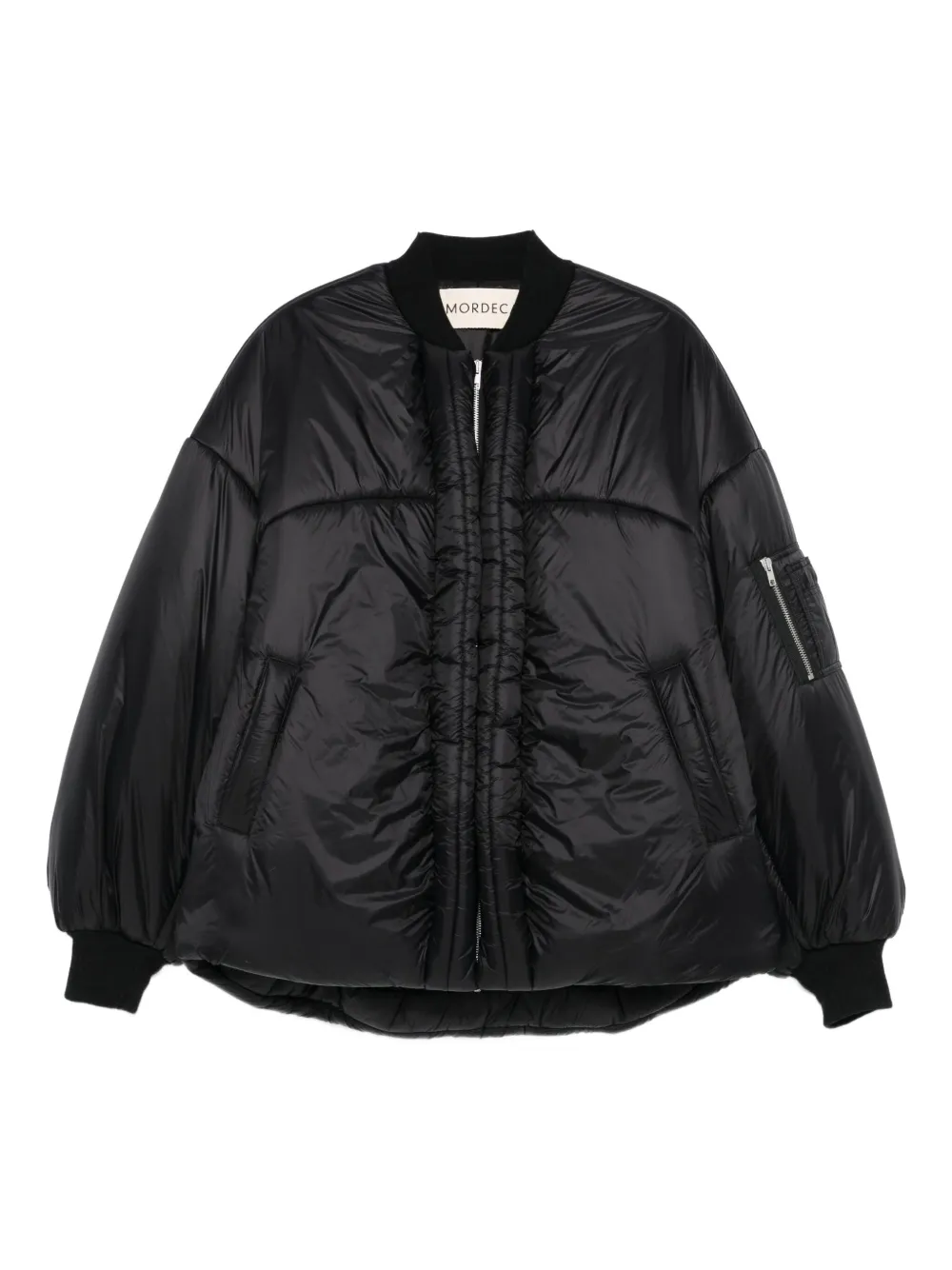 MORDECAI zip-fastening puffer jacket | Black | Image 1