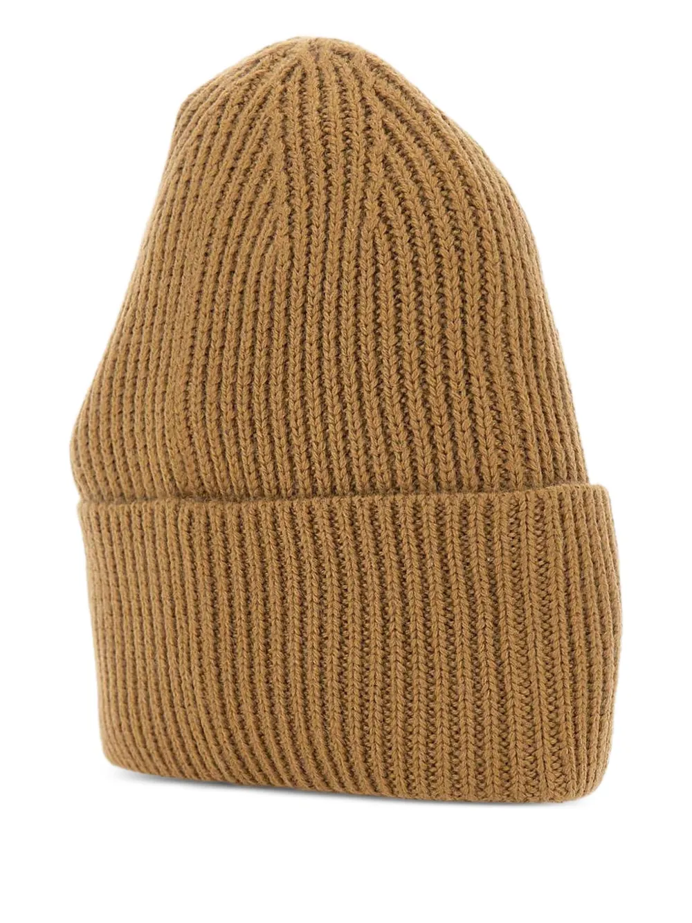 Ea7 Emporio Armani ribbed logo-patch beanie | Women | Image 2