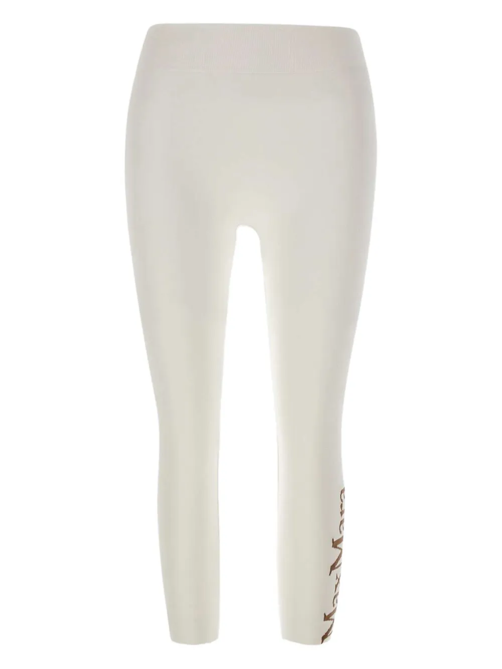 'S Max Mara logo-print leggings | Neutrals | Image 1