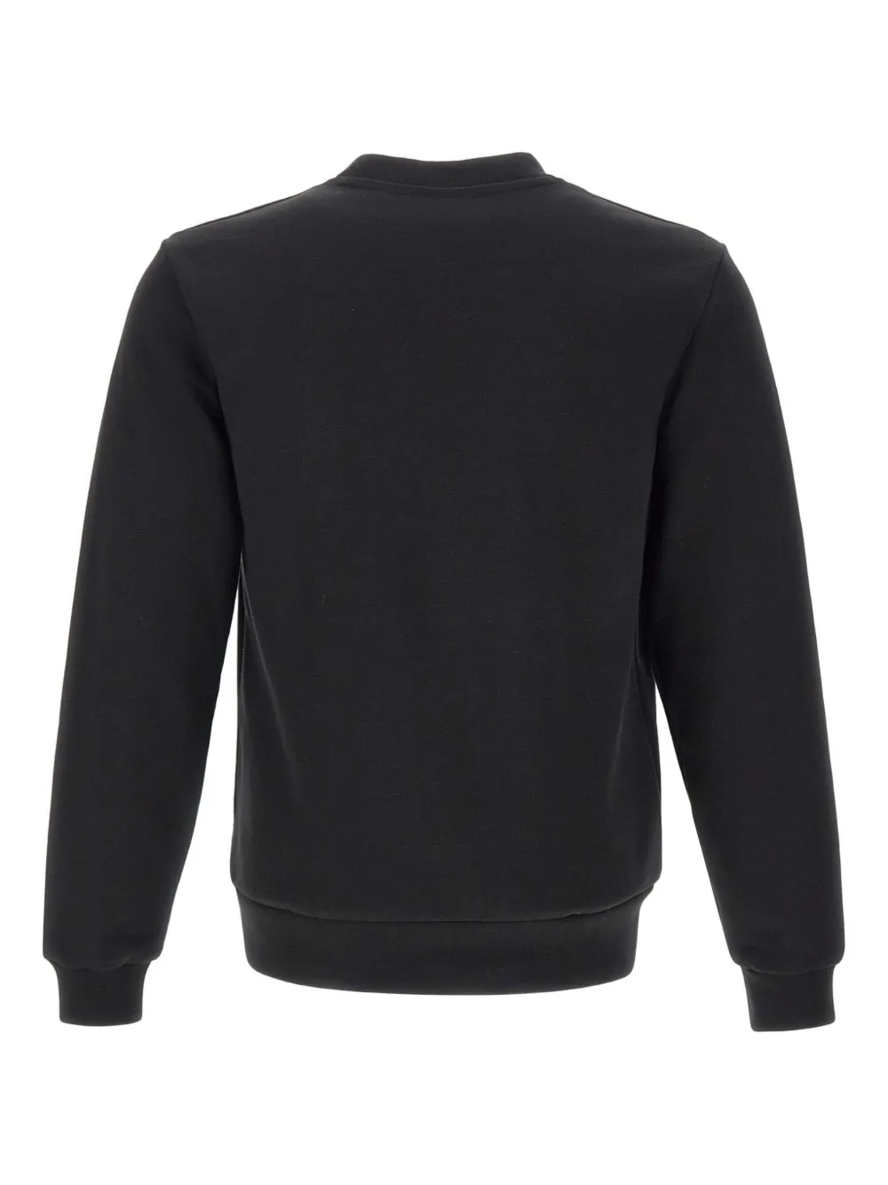 Lacoste colour-block crew-neck sweatshirt - Zwart