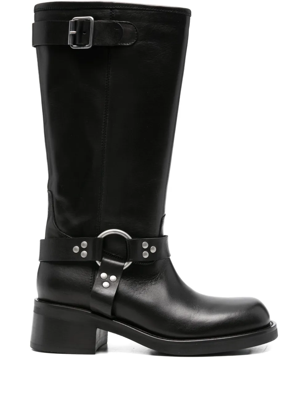 P.A.R.O.S.H. buckle-strap studded boots Black