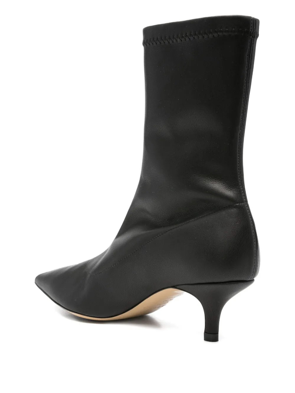 P.a.r.o.s.h Pointed-toe Sock Boots In Black