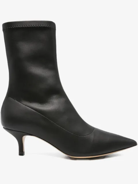 P.A.R.O.S.H. pointed-toe sock boots