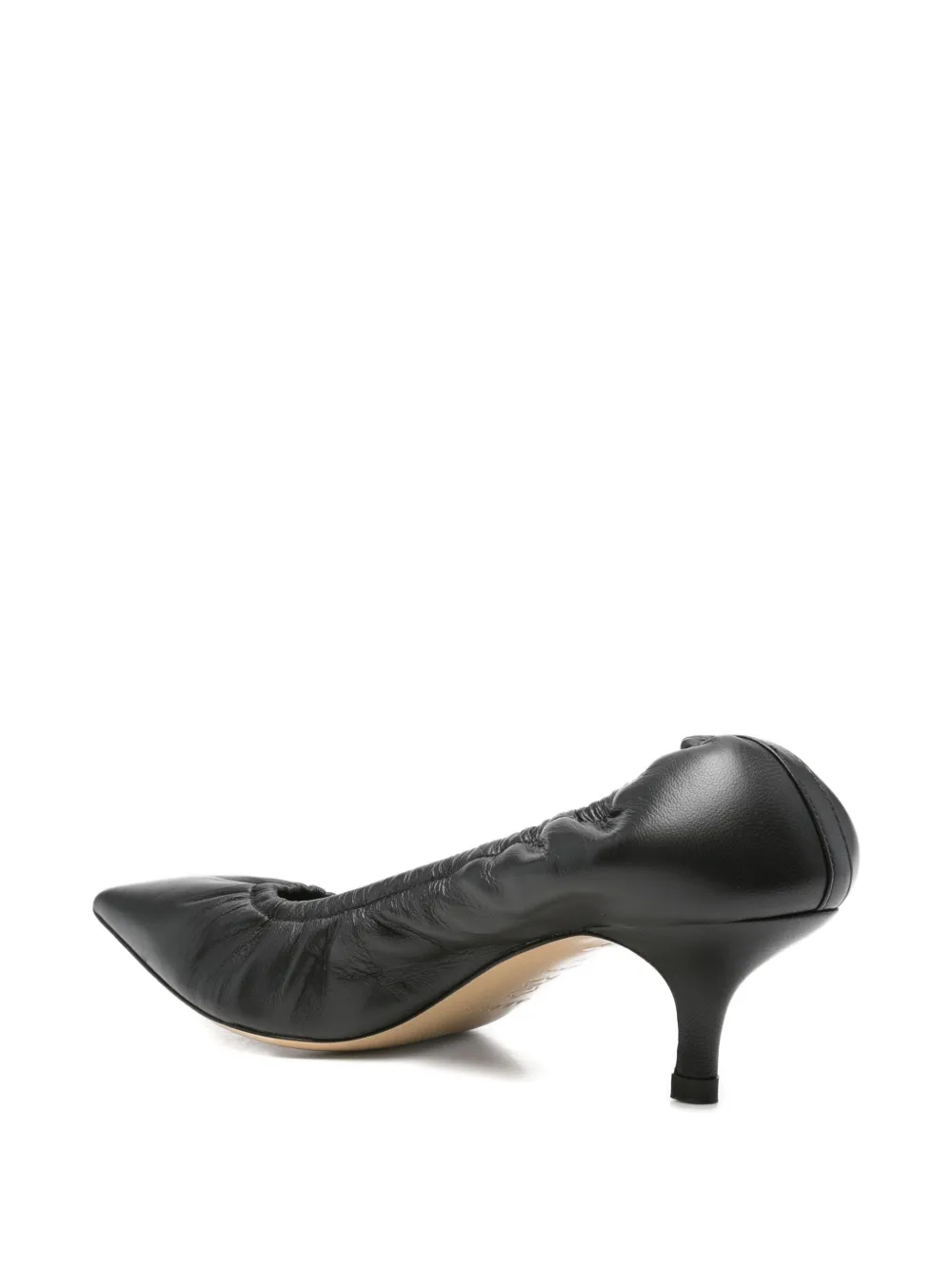 P.A.R.O.S.H. kitten-heel pointed pumps Black