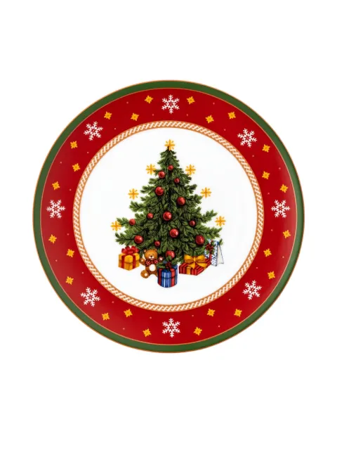 HUTSCHENREUTHER christmas-tree decorative plates (22cm) 