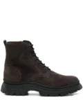 Hogan lace-up chunky-sole boots - Brown