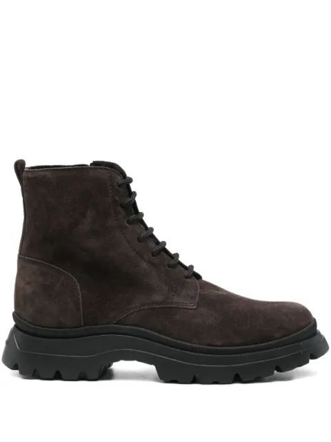Hogan lace-up chunky-sole boots