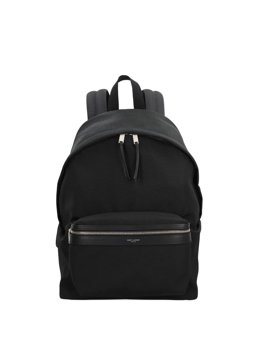Saint Laurent logo-print backpack Zwart