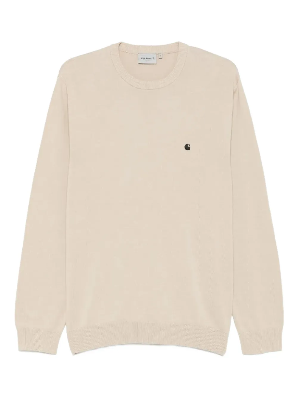 Carhartt WIP Madison logo-embroidered cotton sweater | Neutrals | Image 1