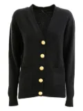 Balmain long-sleeves cardigan - Black