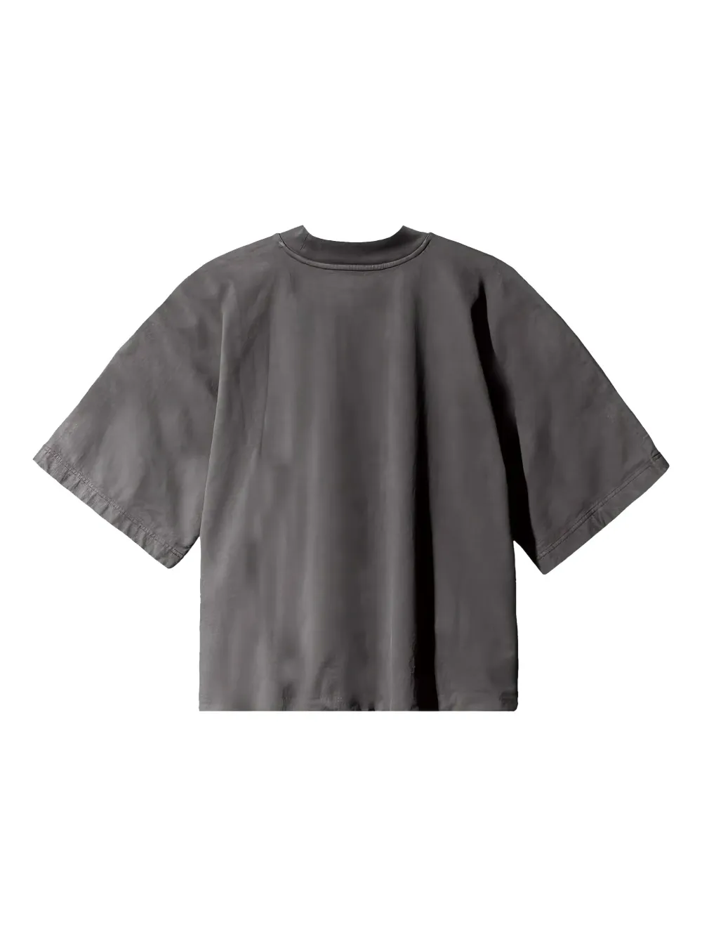 Yeezy Gap Engineered By Balenciaga Logo-embroidered T-shirt In Gray