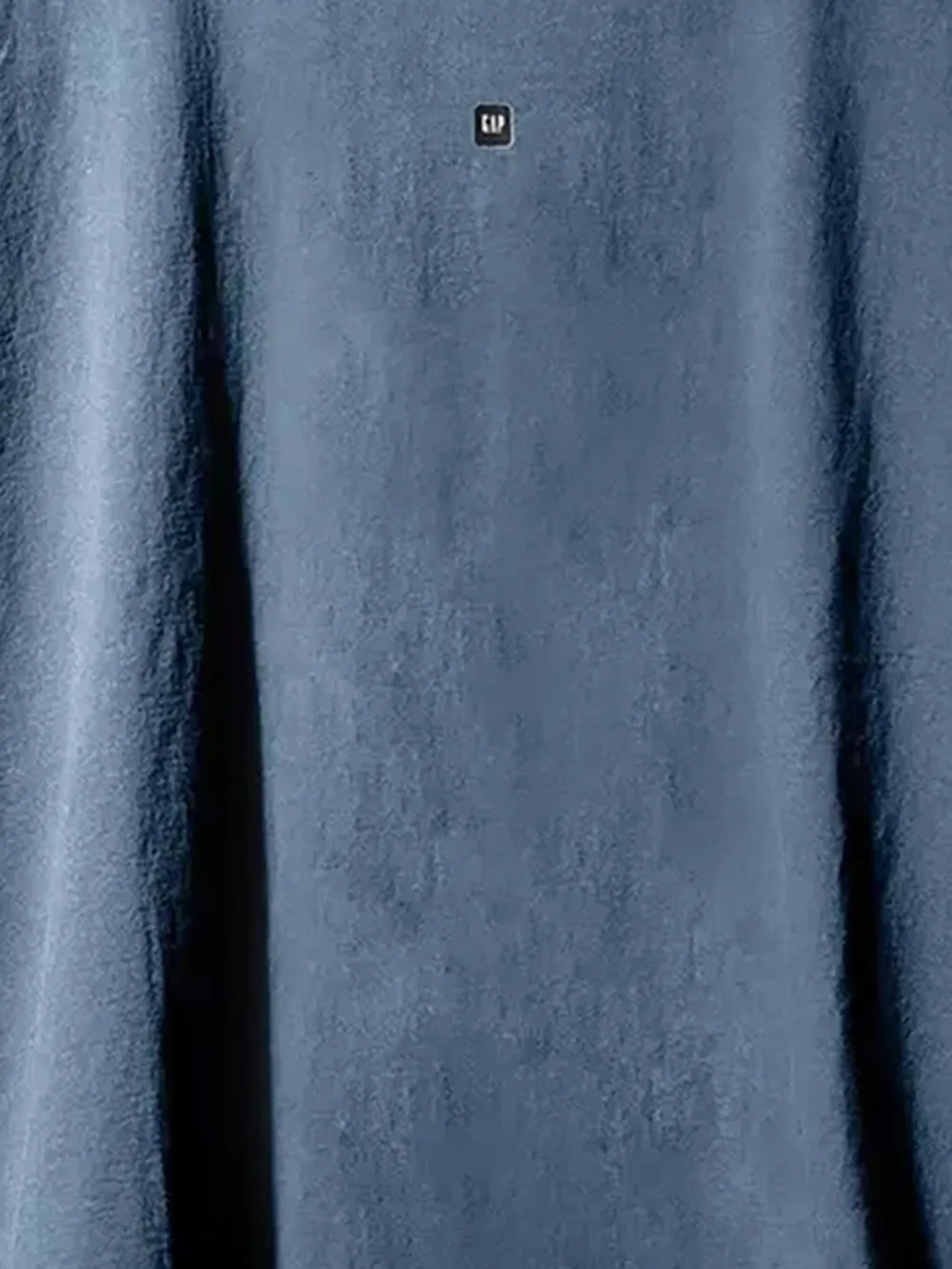 YEEZY GAP ENGINEERED BY BALENCIAGA T-shirt met gedrapeerde hals - Blauw
