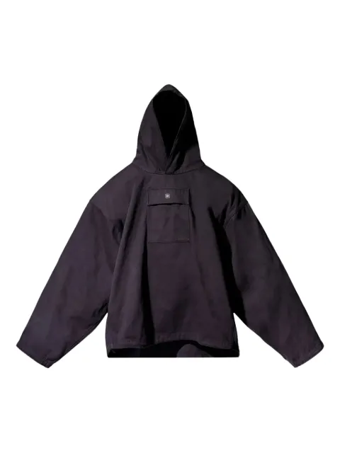 YEEZY GAP ENGINEERED BY BALENCIAGA satin-finish hoodie 