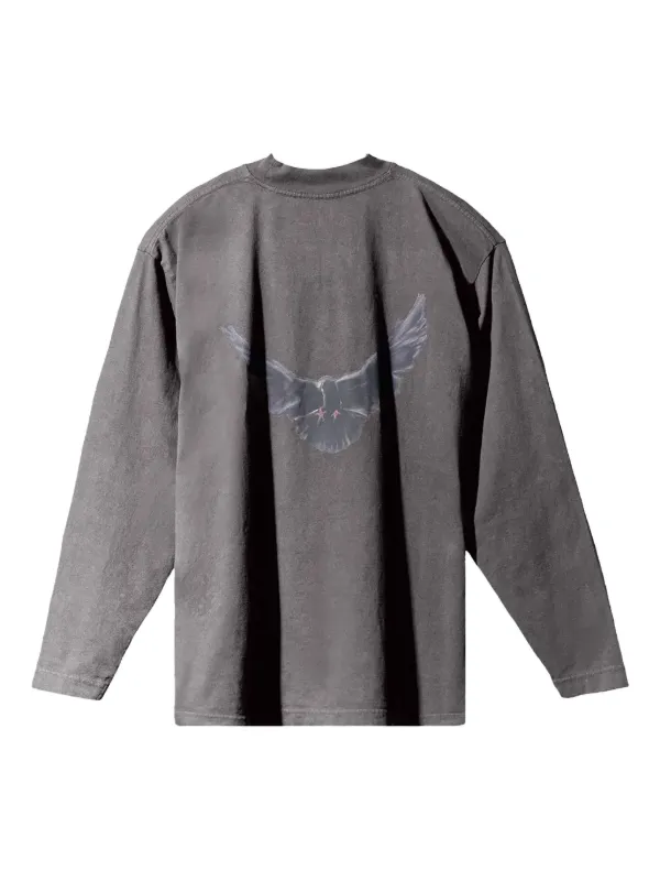 トップス Yeezy GAP BALENCIAGA DOVE LONGSLEEVE TEE YEEZY GAP ENGINEERED BY BALENCIAGA Dove long-sleeved T-shirt