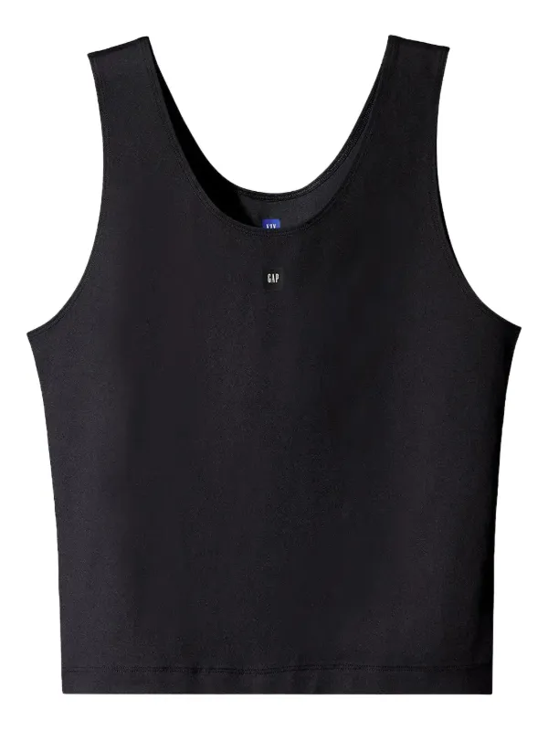 Balenciaga グラフィティノースリーブタンクトップ YEEZY GAP ENGINEERED BY BALENCIAGA タンクトップ | ブラック