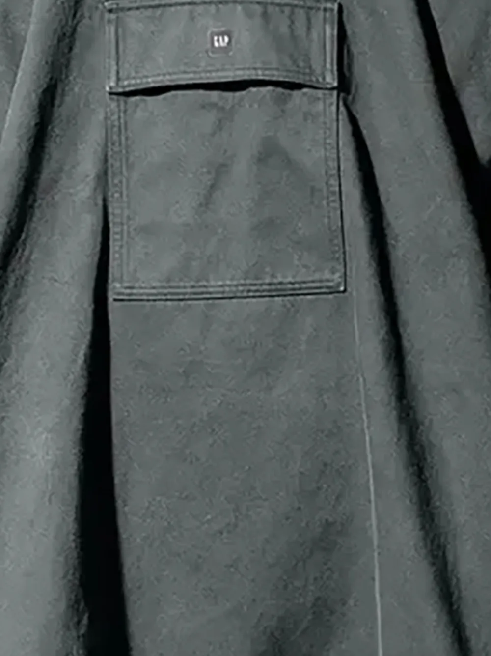 Yeezy Gap Engineered By Balenciaga Satin-finish Hoodie In Gray