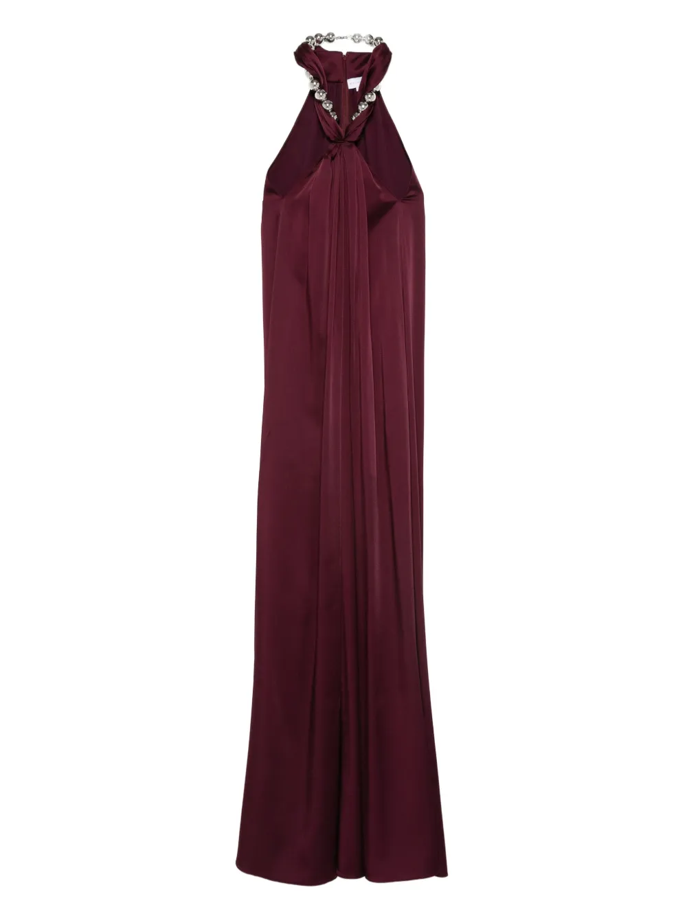 Stella McCartney embellished halter-neck maxi dress | Red | Image 1