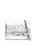 Maison Margiela metallic cracked-effect AirPods case - Silver