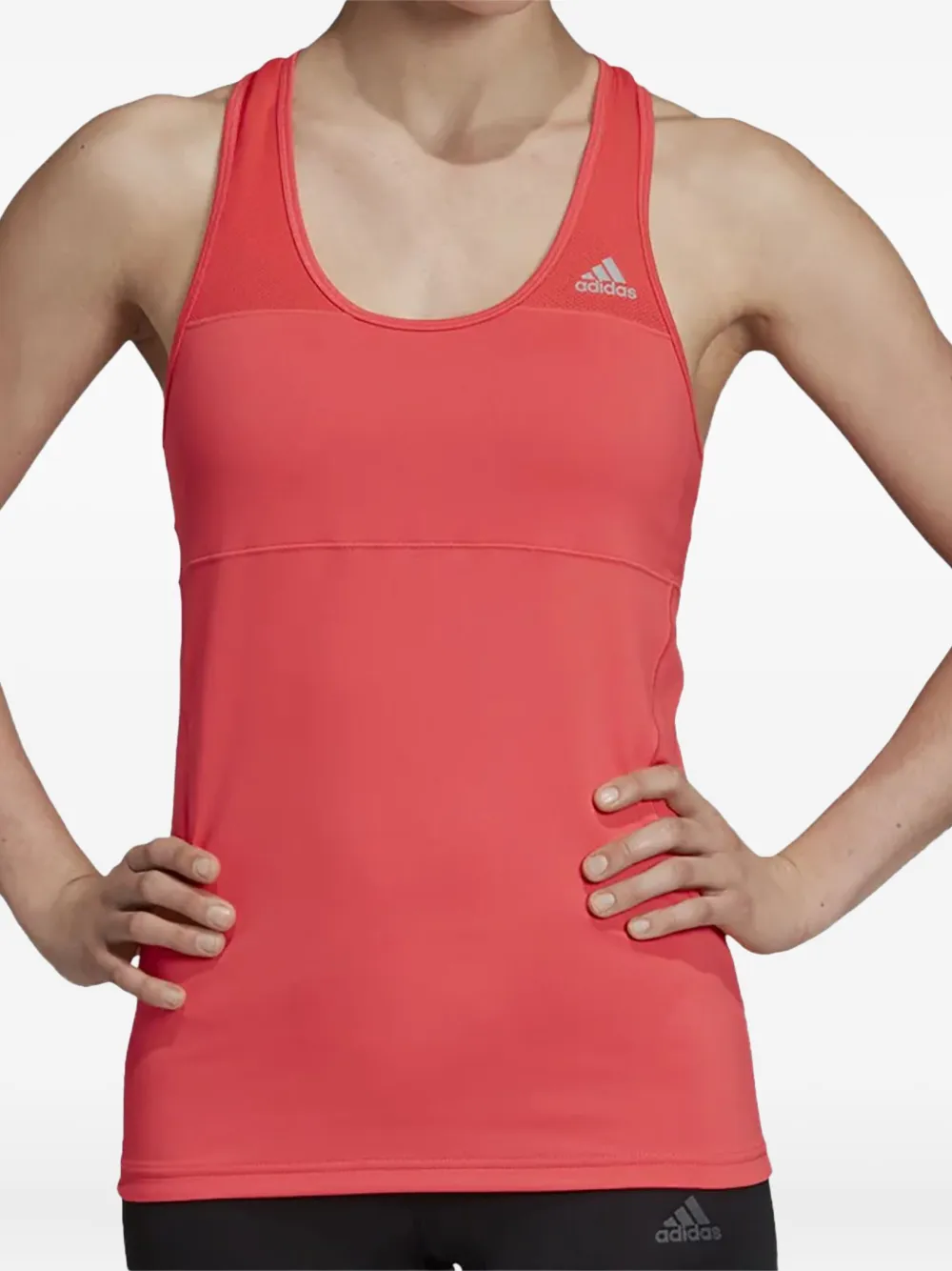 adidas Stadium Climalite Cross "Shock Red" tank top | Red | Image 1