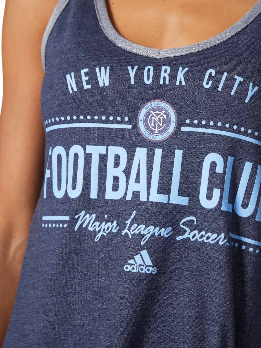 adidas New York City Football Club V-neck tank top | T-shirts & Jerseys | Image 2