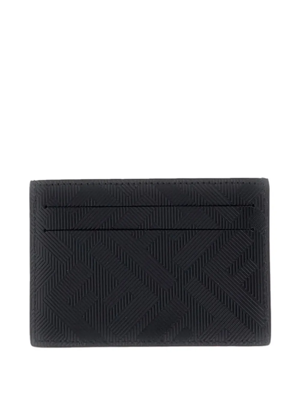 FENDI FF motif card holder Zwart