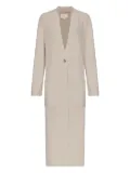 LouLou de Saison buttoned patch-pocket coat - Neutrals