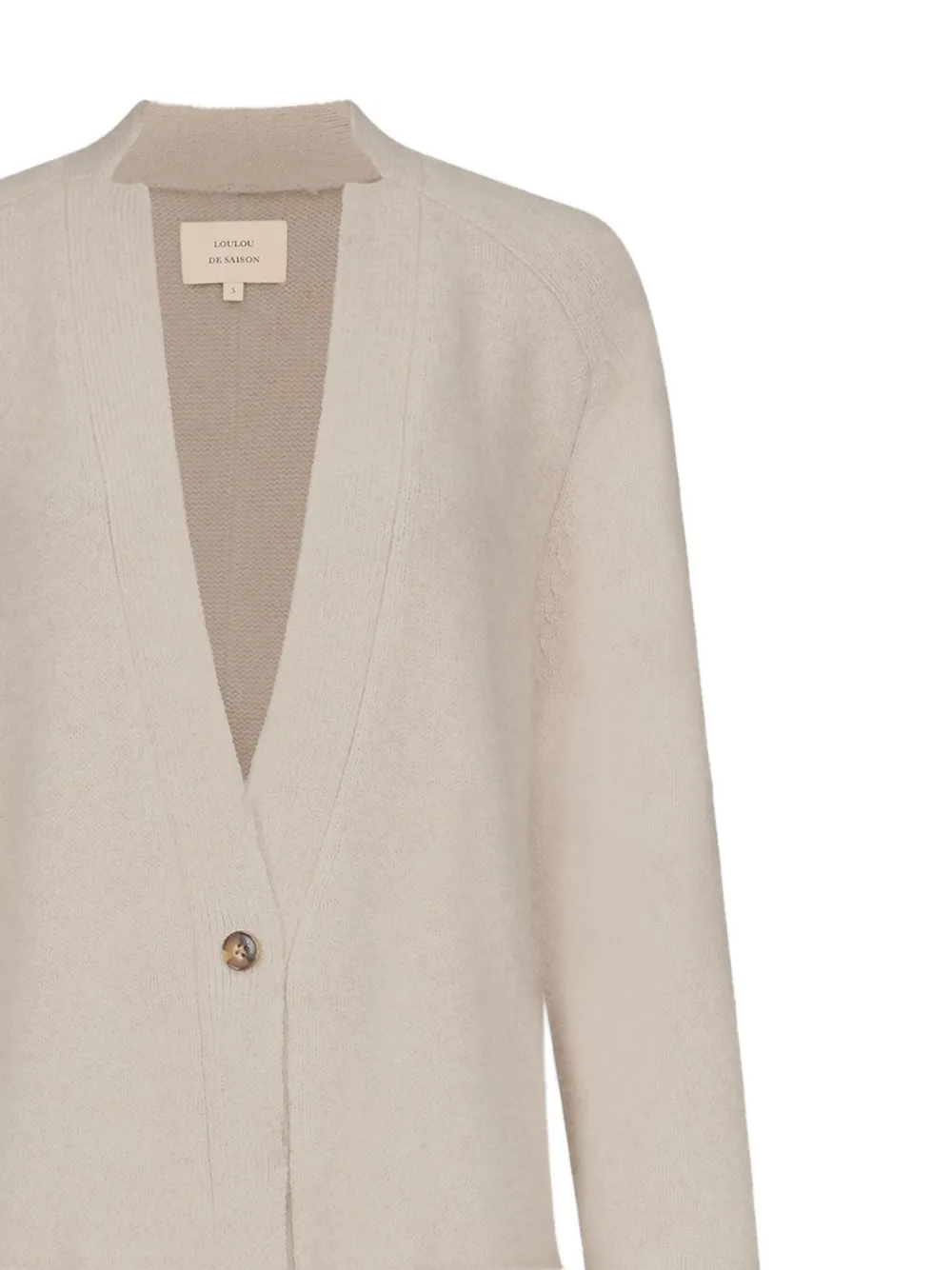 LouLou de Saison buttoned patch-pocket coat | Single Breasted Coats | Image 2