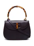 Gucci Pre-Owned 1980-1990s Bamboo leather tote bag - Purple